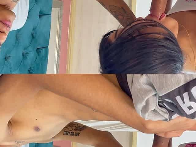 I Teach My Shy Step Sister How to Fuck Wildly