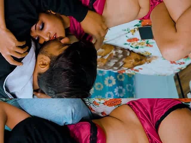 Sensual Indian MILF enjoys passionate encounter with eager room service lover