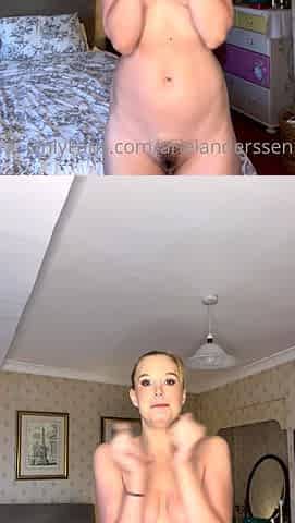 Chubby blonde brianna solo masturbation