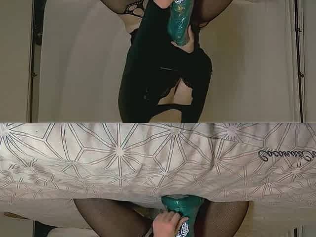 A big Rhino toy from Hankeys Toys for my rectal hole