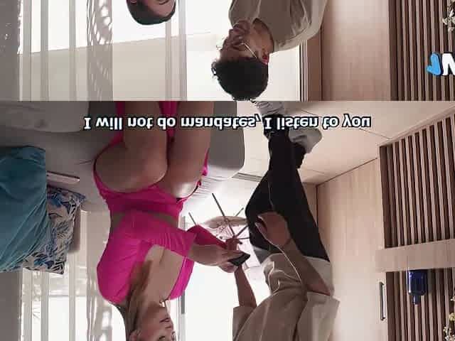 Stepson joins cheating stepmom for a naughty hump - hottest XXX porn!