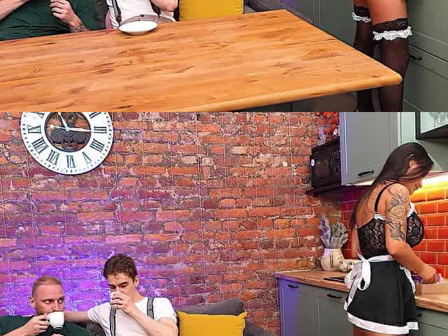 Monika Foxxx was screwed in kitchen by 2 allies over no cooked chicken