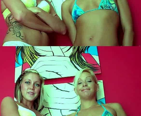 Blonde real lesbian euro amateur fucked by male