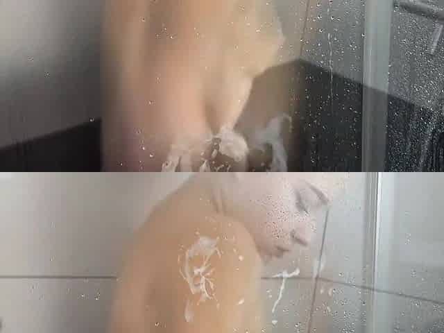Gorgeous Passionate Sex In The Shower With A Girlfriend