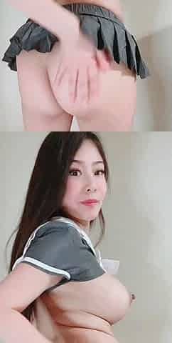 POV close up asian gf blowjob