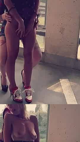 Shy Little Slut in Front of the Camera for the First Time