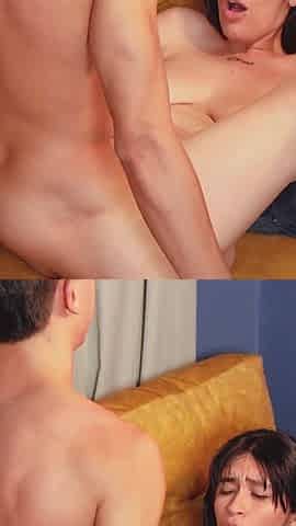 Ardent sex with a cute stud