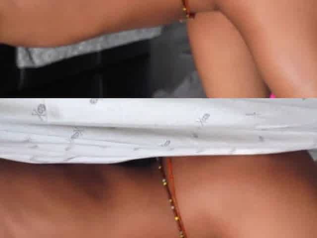 Slutty Ebony Gal having so many Orgasms Front u