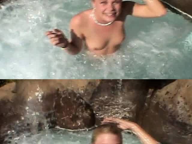Little Summer Outdoor Jacuzzi