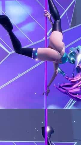3D Seraphine Lol Pole Dance