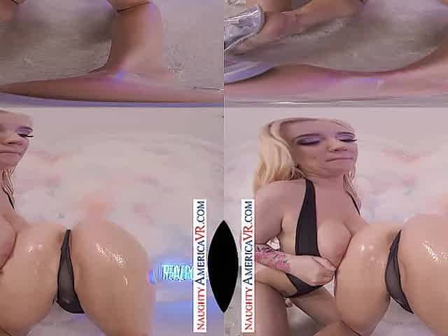 Bailey Brooke and Skylar Snow have the time of their lives bouncing up and down on your large jock