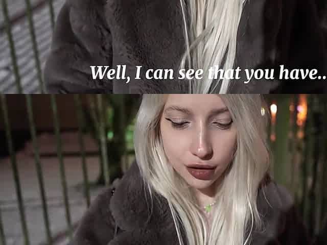 I Met A Real Street Prostitute, Fucked Her In A Fur Coat And Finished On A Pretty Face