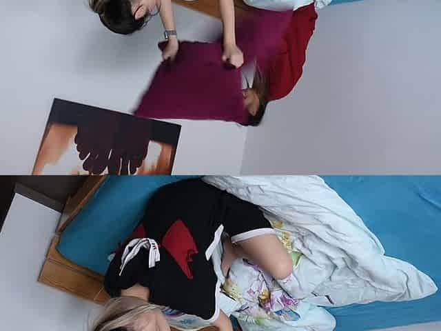 Vietnamese Barefoot Pillow Fight and Foot Massage
