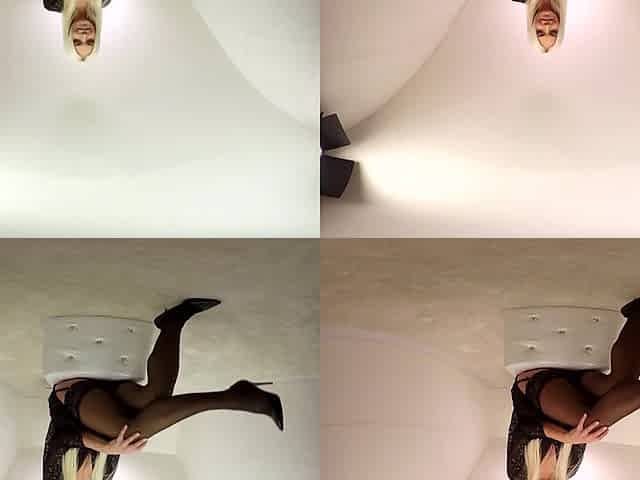 213 - Lena Love - Blonde In Lingerie Toying Pussy