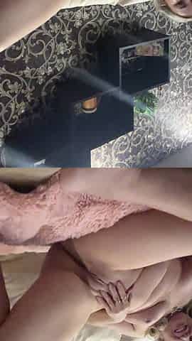 I'm Fucking My Own Hole! Look How I Scream When I Get Fucked Hard in Two Holes!