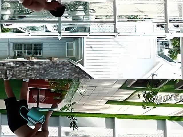 Lewd mother I'd like to fuck seduces youthful gardener, gorgeous mother I'd like to fuck screwed, "AI generated"