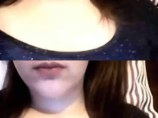 Big Natural Chilean Breasts on Webcam