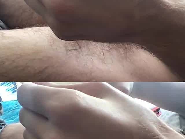 Masturbating from three different adult toys physically inside my weenie
