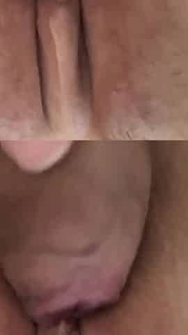 Close up Cock Rubbing Pussy
