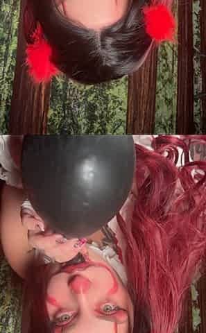 Halloween Balloon Fetish