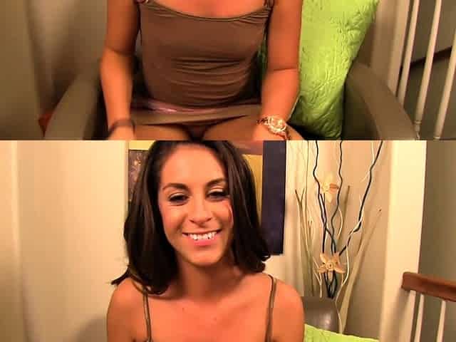 Hottest brunette solo webcam masturbation 2