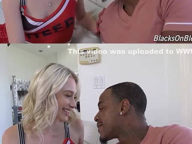 Scarlett Hampton And Mazee The Goat In Getting Ready For Bbc After Cheerleader Training
