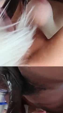 Jenna plays with toys and has interracial sex with a black cock to enjoy the cum