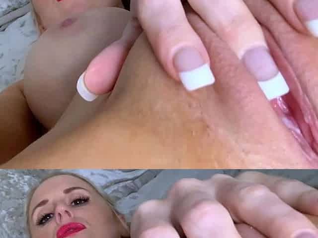 Blonde MILF with Big Boobs Playing Cam Free Porn