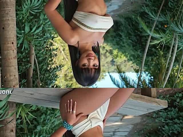 Chel Road to El Dorado - Nice-looking South American Native Gets Destroyed Outdoors - All Holes Creampied (AI Clip)