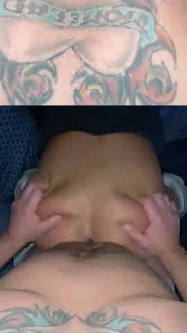 bent over for a quick screw