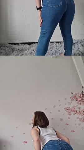 Strip From Everyday Clothes to Soft Nude