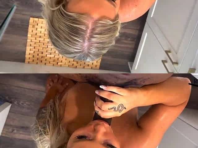 Hawt Blond Kayla Jade takes BBC in Shower - Isiah Maxwell