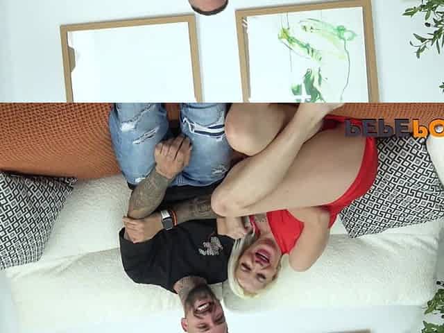 Porn Casting for a Man. Spanish MILF with Giant Tits Deflowers Him. Euphoria Goddess Is on Pepeporn