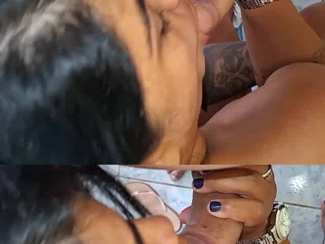 Greedy little booty with a large butt! Bitch takes sexy milk in her butt out of protection