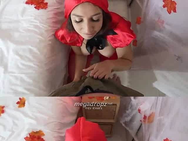 Playful Red Riding Hood receives intense wolf pounding