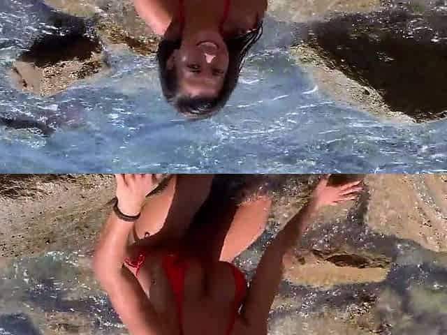 Amateur Teen Blowjob Under the Cover
