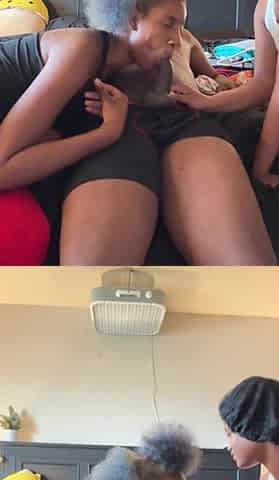 King Zephaniah - 2 Lightskin Lesbian babes Love Sucking Large Weenie Jointly