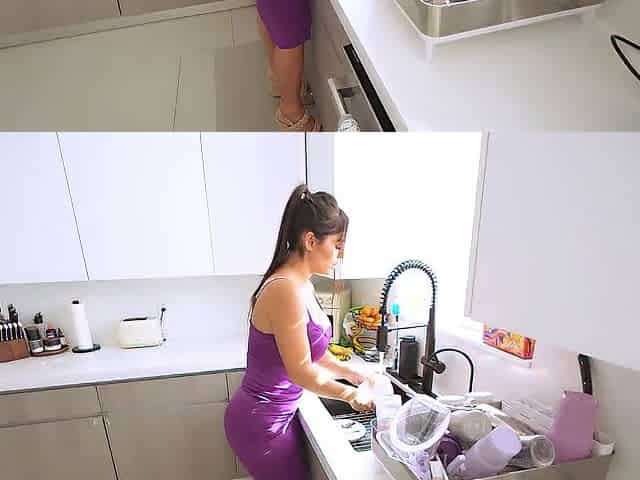 My Thick Latin chick Stepmom Was Avid I Didn't Do The Dishes - LEXIS STAR