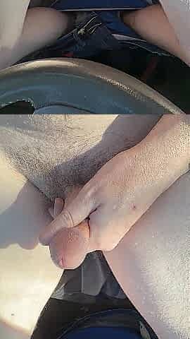 Quickie in a parking lot