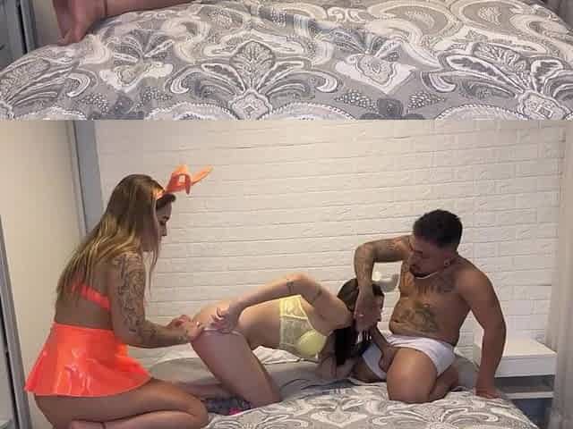Slim hotty with a large vagina gets drilled and asks for greater amount, what a wench!