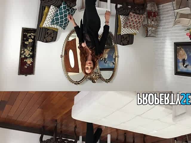 Lacy Lennon Frustrated Redhead Real Estate Agent Gives Sloppy Blowjob to Annoying Homebuyer & Gets Cum on Ginger Bush