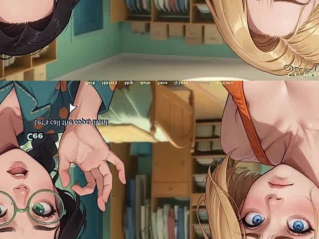 That guy Gets a Biggest Boner In Front of Four Hot Cuties - Moonripple Lake 07 Developed By BCG - CG Porn Game