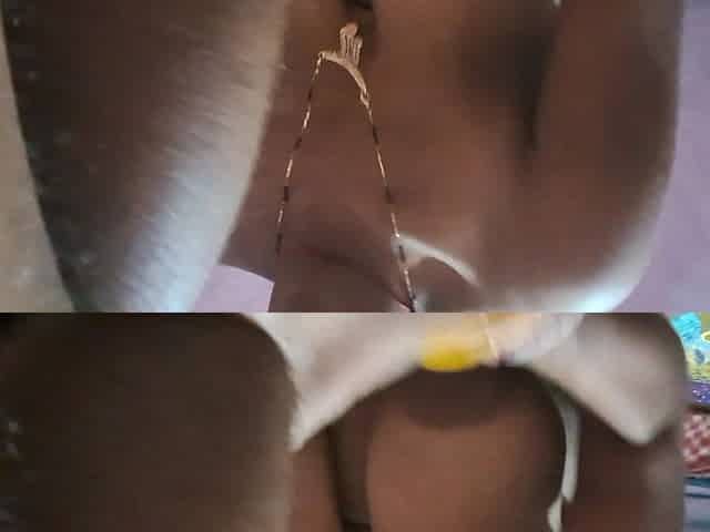 Oil Massage Therapy Indian Wife at Night Mobe