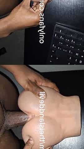 Jamaican Teen Fucks Pocket Pussy