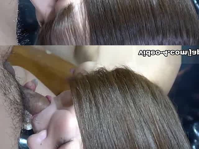 Shaved Pussy Japanese Amateur Bred With Cum POV - JapanLust