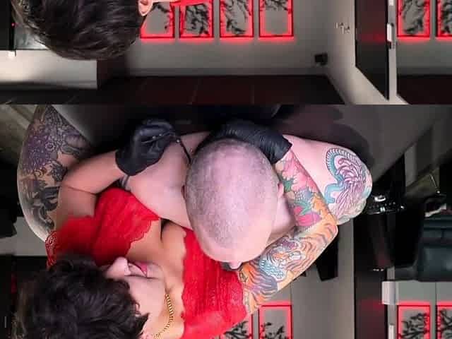 Busty Babe Teases Her Big Ass