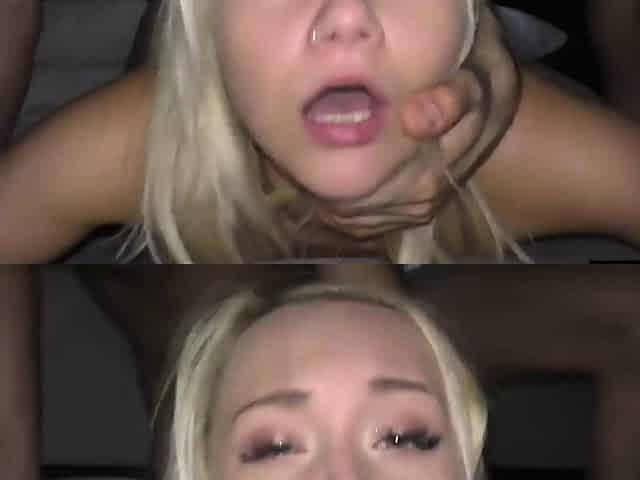 Amateur doll gets roughed up, turned into a jizz
