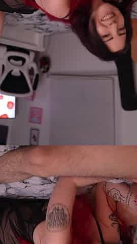Cheating Suck and Fuck Next to Husband