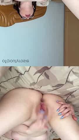 Playful booty blicking and unfathomable mouth session