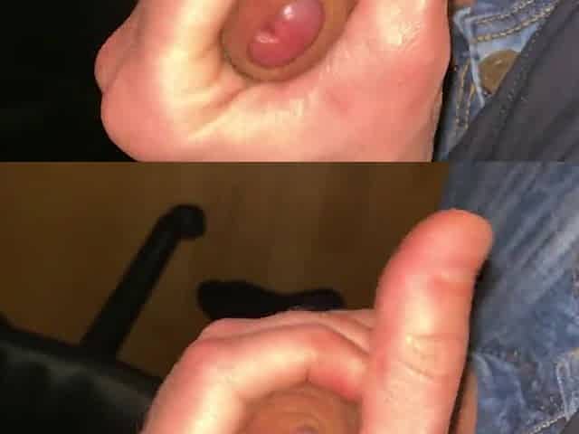 Guy Spurting a Biggest Jizz flow Without Wang Throughout Jeans Whilst Masturbating & Groaning Loud - 4K